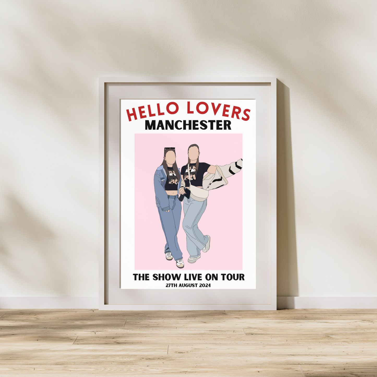 Personalised Print | Concert Poster | Digital Outfit Print |