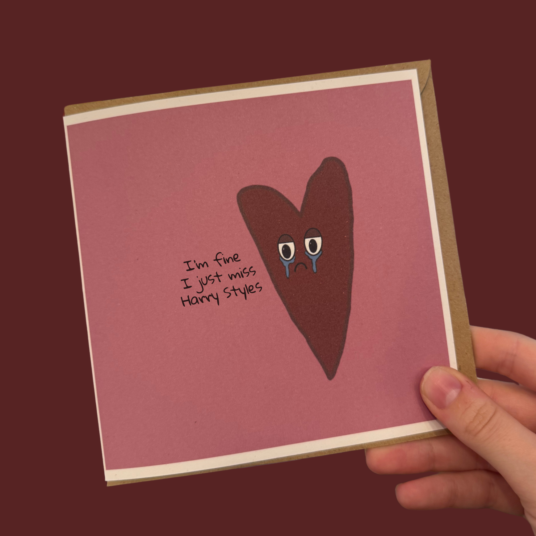Sad Heart - Greeting Card – Dear Olive,