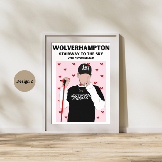 Zayn Malik Wolverhampton Print