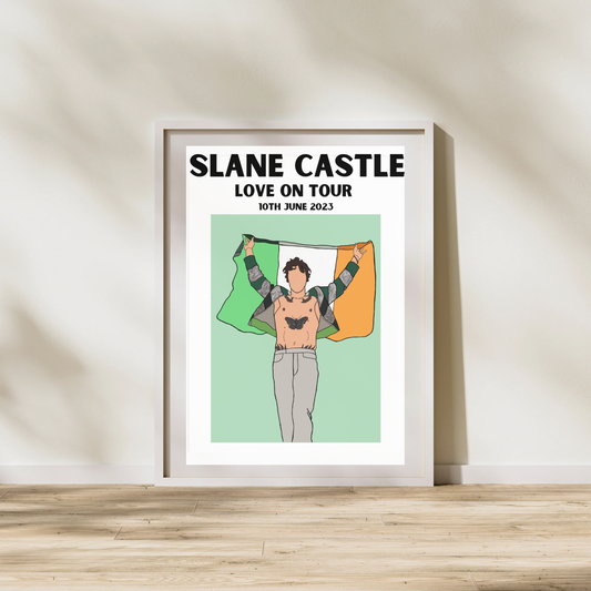 Harry Styles Slane Castle Poster | Love on Tour Poster