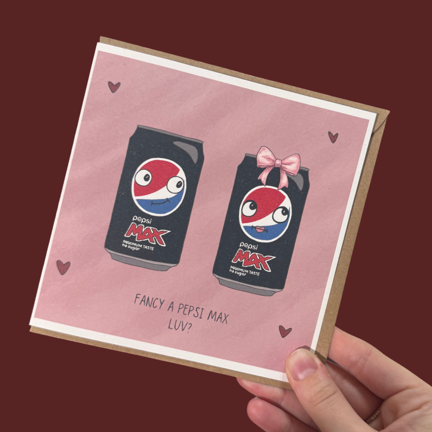 Fancy a Pepsi Max? - Greeting Card