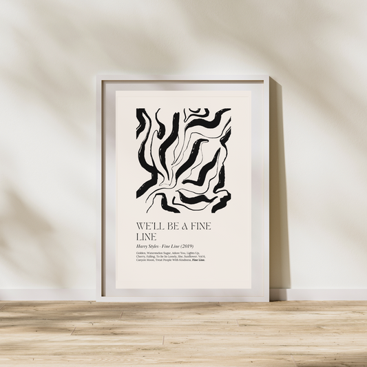 Harry Styles Lyric Posters | Harry Styles Posters | Harry Styles Lyrics | Music Posters | Fine Line | Matilda