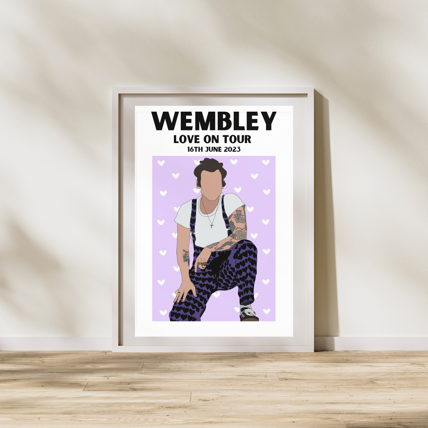 Harry Styles Wembley Night 3 Poster | Love on Tour Poster | HSLOT 23 Wembley N3 Poster | Harry Styles Poster